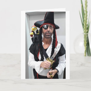 Danny Duck der Pirat Geburtstagskarte Karte