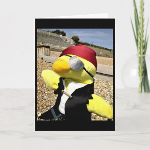 Danny Duck der Pirat Geburtstagskarte Karte
