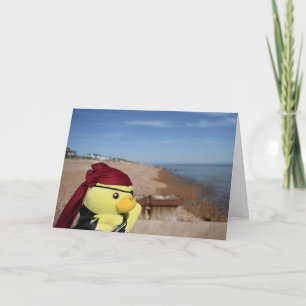 Danny Duck der Pirat Geburtstagskarte Karte