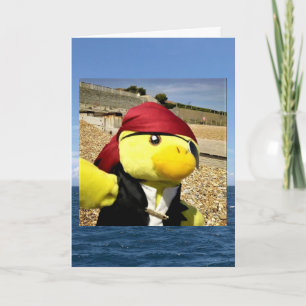 Danny Duck der Pirat Geburtstagskarte Karte