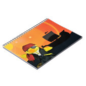 Danny Duck der Pirat Notebook Notizblock (Linke Seite)
