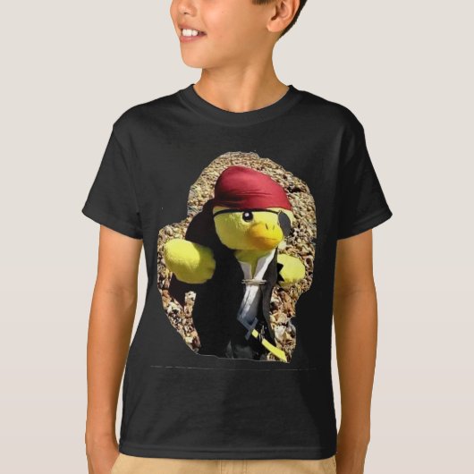 Danny Duck, der Pirate-T - Shirt (Vorderseite)