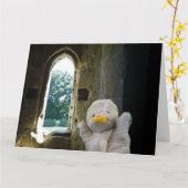 Danny Duck, die Geburtskarte der Mummy Karte (Gelbe Blume)