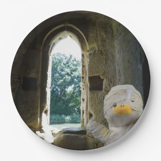 Danny Duck, die Mummy Pappteller (Vorderseite)