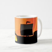 Danny Duck, die Pirate Coffee Tasse (VorderseiteRechts)