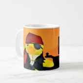 Danny Duck, die Pirate Coffee Tasse (Vorderseite Links)
