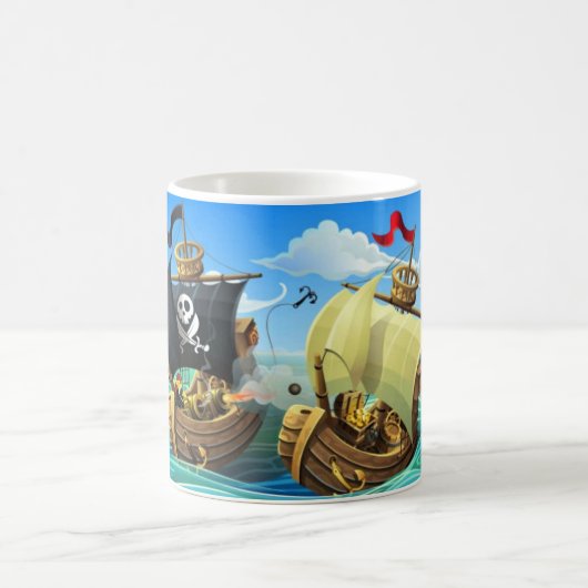 Danny Duck, die Pirate Coffee Tasse (Mittel)