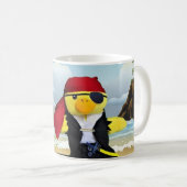 Danny Duck, die Pirate Coffee Tasse (VorderseiteRechts)