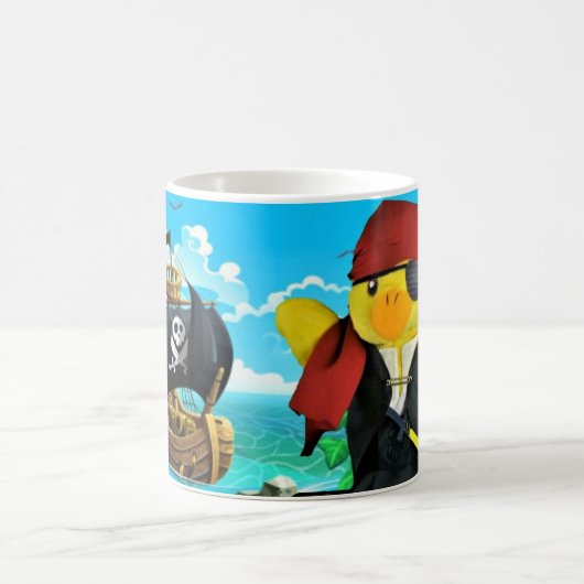 Danny Duck, die Pirate Coffee Tasse (Mittel)