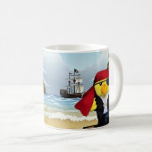 Danny Duck, die Pirate Coffee Tasse (VorderseiteRechts)