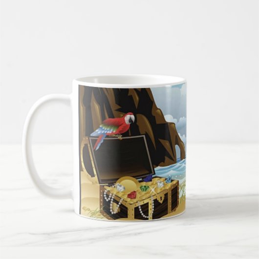 Danny Duck, die Pirate Coffee Tasse (Links)
