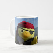 Danny Duck, die Pirate Coffee Tasse (Vorderseite Links)
