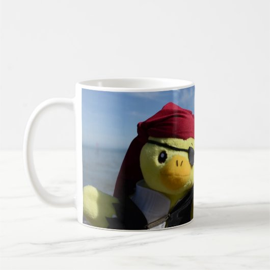 Danny Duck, die Pirate Coffee Tasse (Links)
