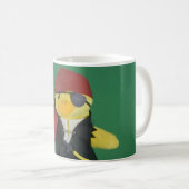 Danny Duck, die Pirate Coffee Tasse (VorderseiteRechts)