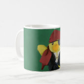 Danny Duck, die Pirate Coffee Tasse (Vorderseite Links)