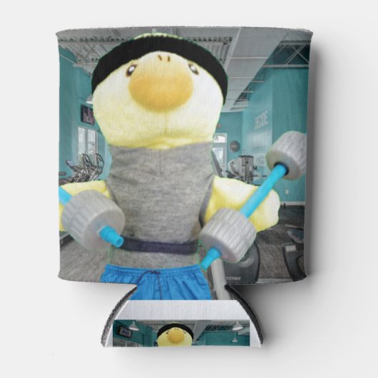 Danny Duck im Gym Dosenkühler (Vorderseite)