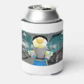 Danny Duck im Gym Dosenkühler (Kanne Rückseite)