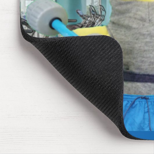 Danny Duck im Gym Mousepad (Ecke)