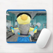 Danny Duck im Gym Mousepad (Mit Mouse)