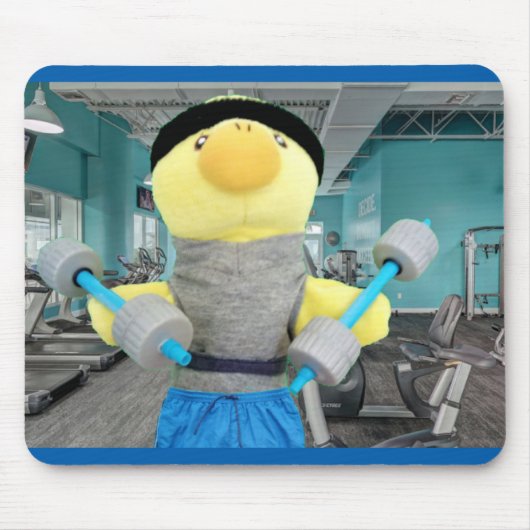 Danny Duck im Gym Mousepad (Vorne)