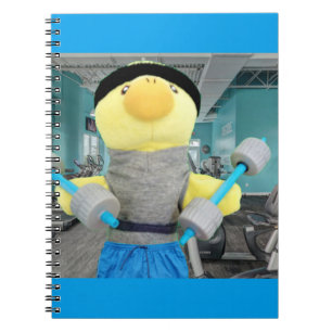 Danny Duck im Gym Notizblock