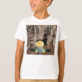 Danny Duck im Gymnastikraum T - Shirt