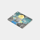 Danny Duck in the Gym Post-it Klebezettel (angewinkelt)