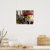 Danny Duck Santa Christmas Poster (Küche)