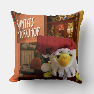 Danny Duck Santa Christmas Throw Kissen