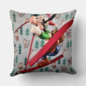 Danny Duck Santa Christmas Throw Kissen (Rückseite)