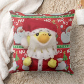 Danny Duck Santa Christmas Throw Kissen (Decke)