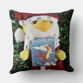 Danny Duck Santa Christmas Throw Kissen (Rückseite)