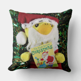 Danny Duck Santa Christmas Throw Kissen