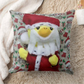 Danny Duck Santa Christmas Throw Kissen (Decke)