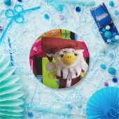 Danny Duck Santa. Pappteller (Party)