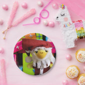 Danny Duck Santa. Pappteller (Party)