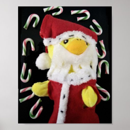 Danny Duck Santa Poster (Vorne)