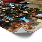 Danny Duck Santa. Poster (Ecke)