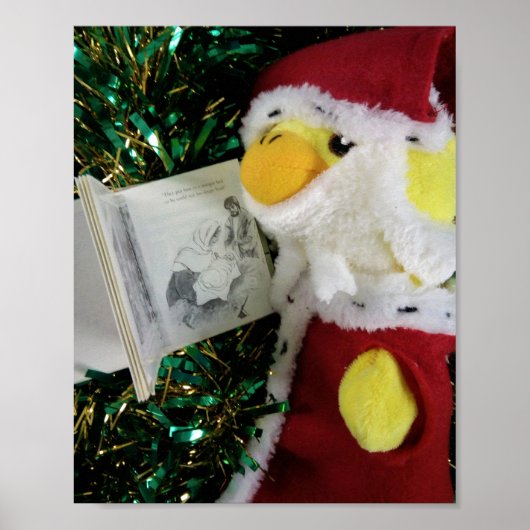 Danny Duck Santa Poster (Vorne)