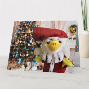 Danny Duck Santa Weihnachtskarte Karte