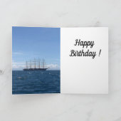 Danny Duck the Pirate Birthday Card Karte (Innenseite)