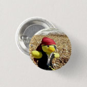Danny Duck the Pirate Button (Vorne & Hinten)