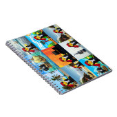 Danny Duck the Pirate Collage Notebook Notizblock (Rechte Seite)