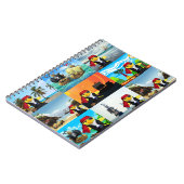 Danny Duck the Pirate Collage Notebook Notizblock (Linke Seite)