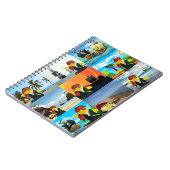 Danny Duck the Pirate Collage Notebook Notizblock (Linke Seite)