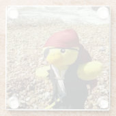 Danny Duck the Pirate Glasuntersetzer (Rückseite)