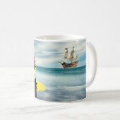 Danny Duck the Pirate Kaffeetasse (VorderseiteRechts)
