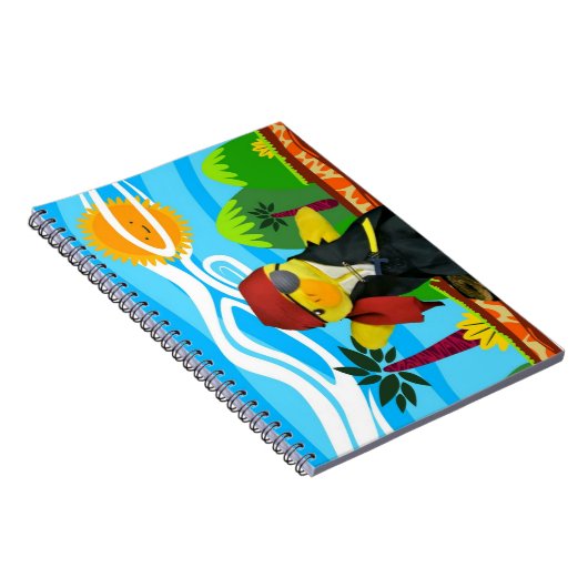 Danny Duck the Pirate Notebook Notizblock (Rechte Seite)