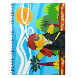 Danny Duck the Pirate Notebook Notizblock