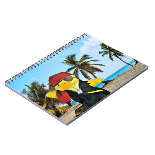Danny Duck the Pirate Notebook Notizblock (Linke Seite)